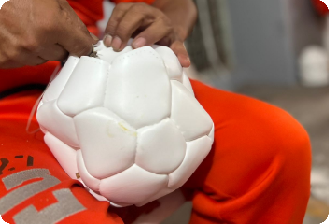 Elaboración de balones